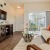 a living room with a tv and a couch
